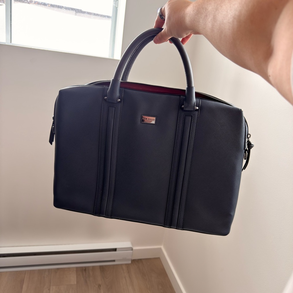 Ted Baker Navy Blue Men's Briefcase